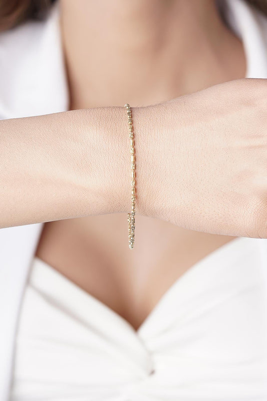 14K Gold Melissa Bracelet