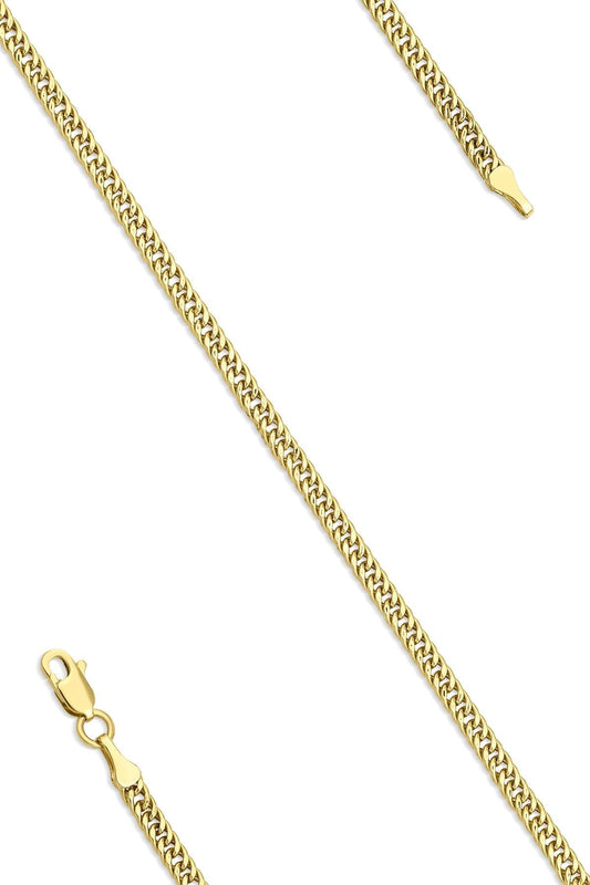 14K Gold Miami Cuban Bracelet  0.110 inch