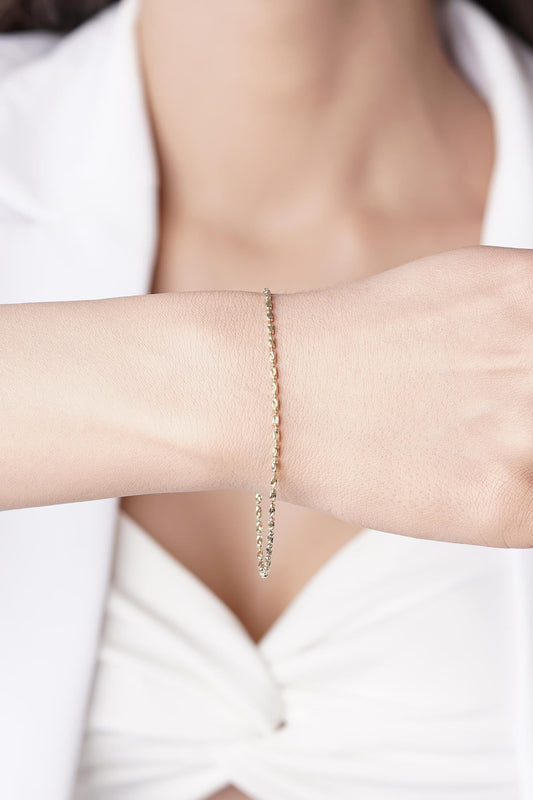 14K Gold Perla Bracelet