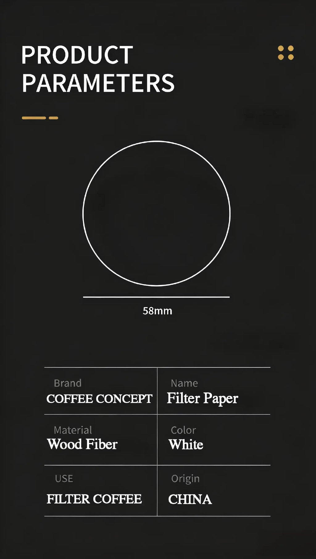 Espresso Puck Screen Filter Paper 51/53/58mm - Easy Basket Cleanup 100 Sheets Under $5