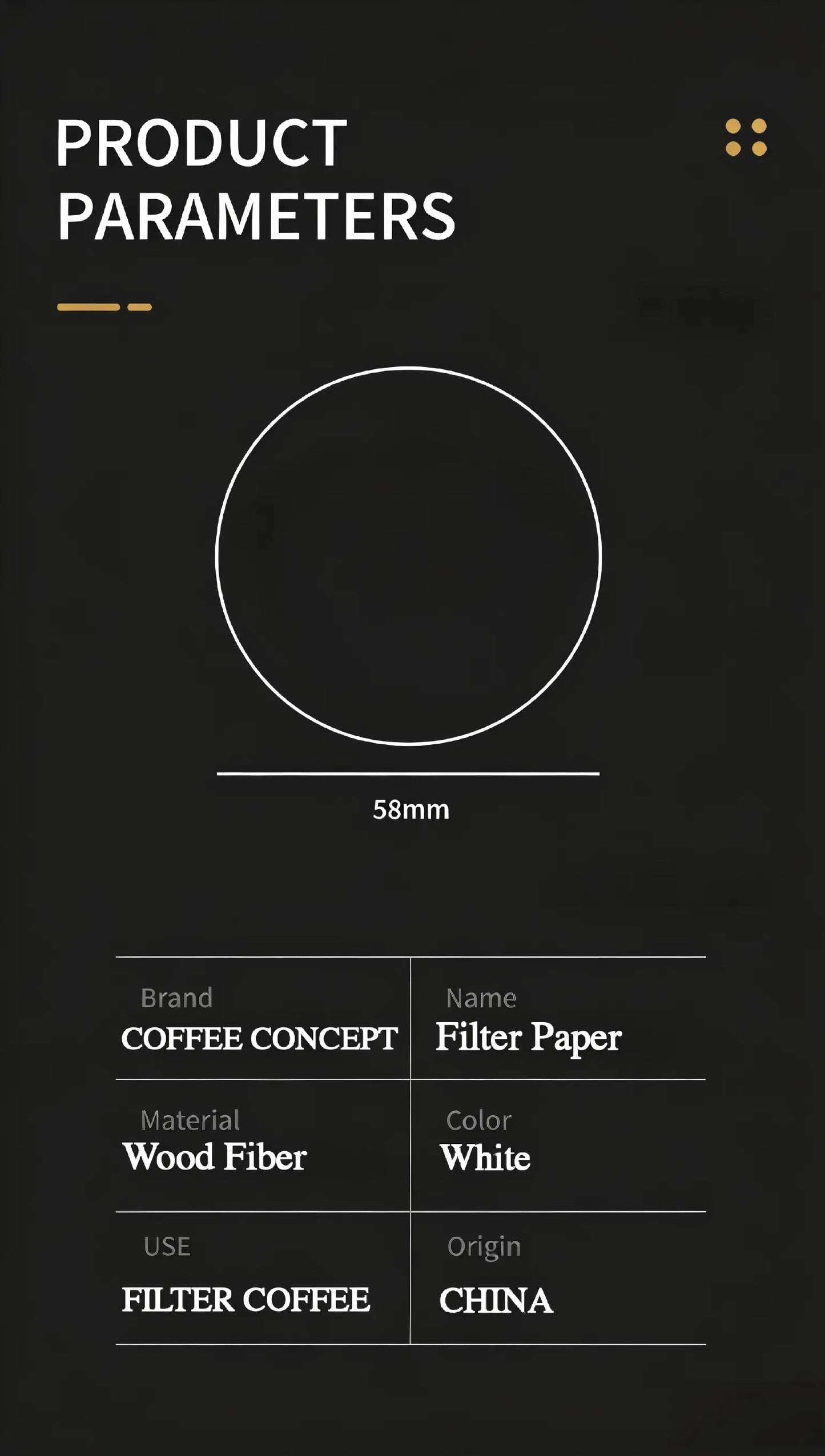 Espresso Puck Screen Filter Paper 51/53/58mm - Easy Basket Cleanup 100 Sheets Under $5
