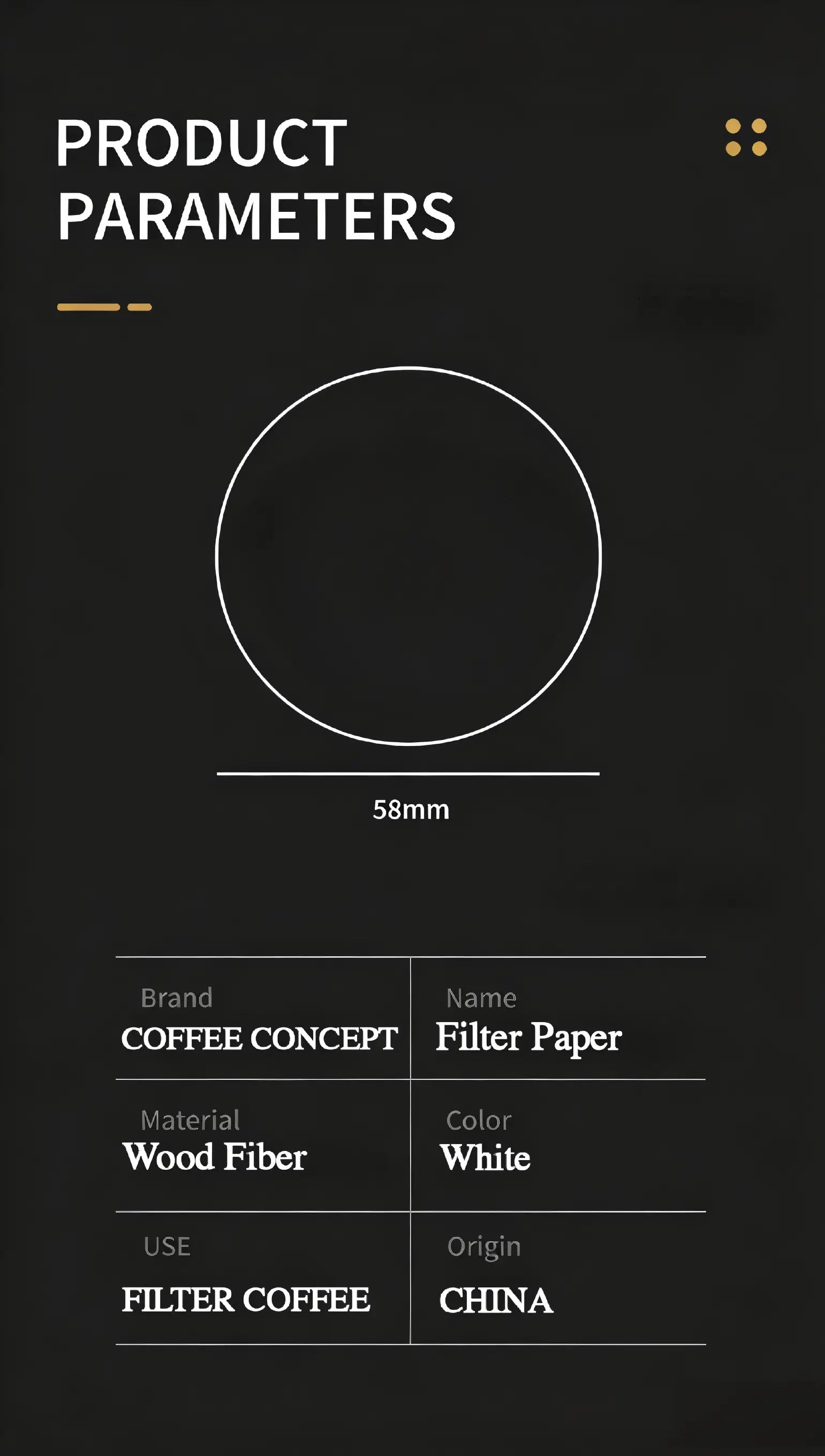 Espresso Puck Screen Filter Paper 51/53/58mm - Easy Basket Cleanup 100 Sheets Under $5