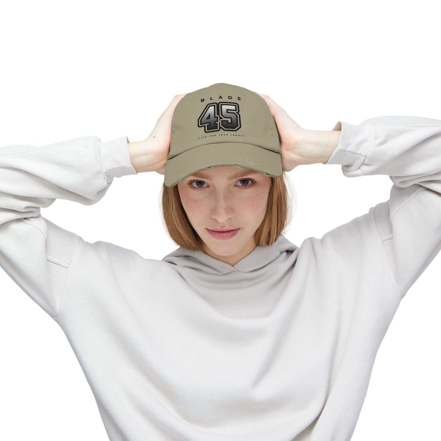 Blade 45 Trendy Unisex Distressed Hat/Cap