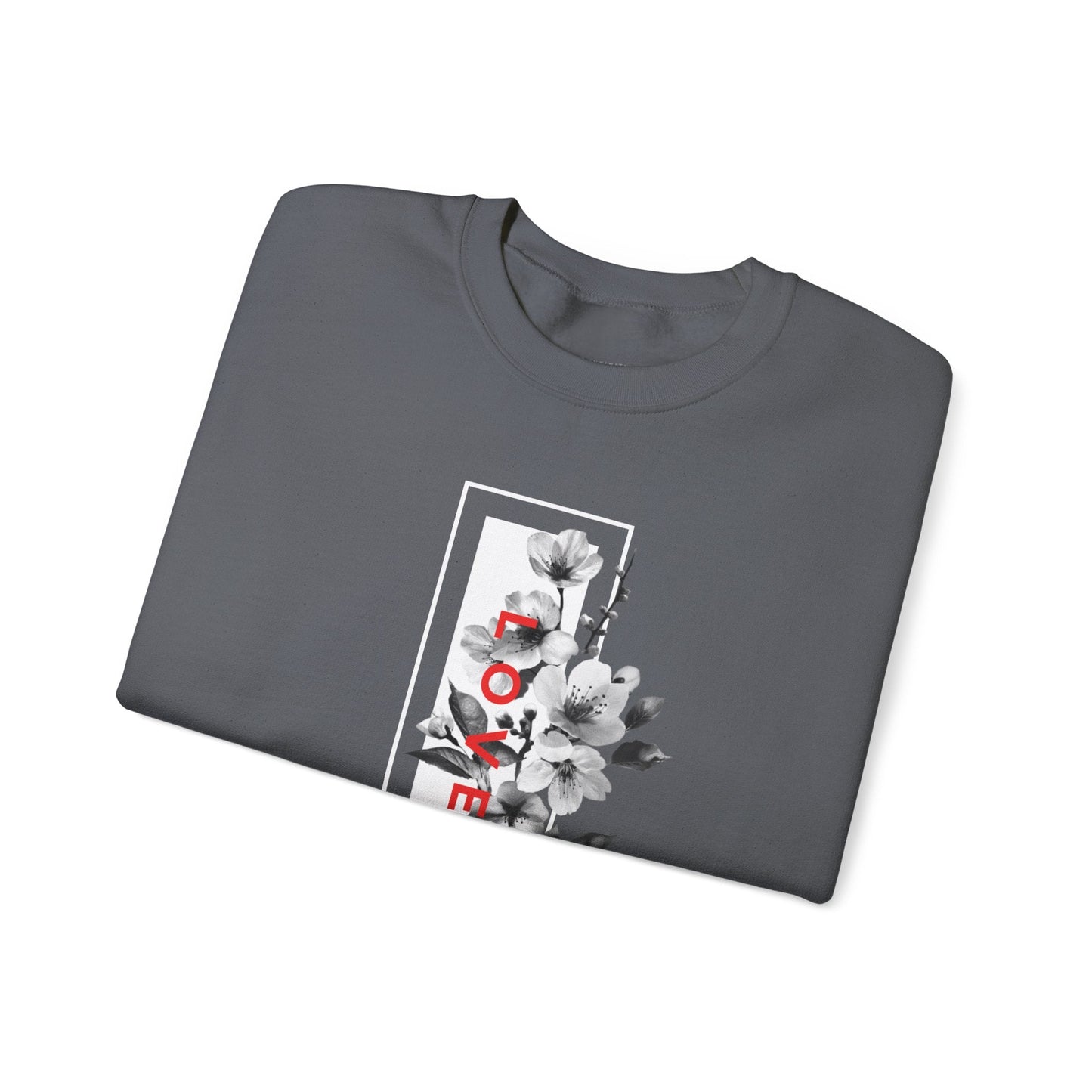 Bloom Bae Red/White Floral Love, Infiniti Sweater