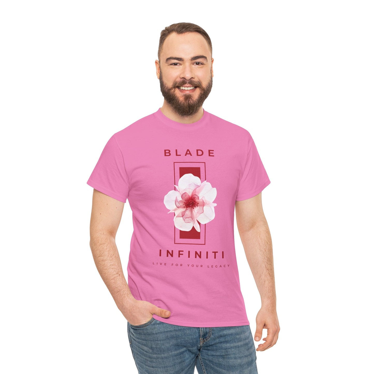 Essence of Infiniti Red/Pink Floral T-Shirt