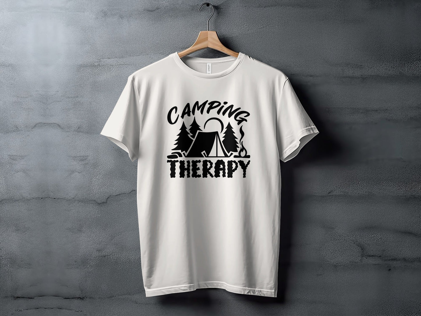 Camping Therapy Nature Adventure Outdoor Camping T-Shirt