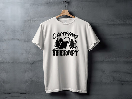 Camping Therapy Nature Adventure Outdoor Camping T-Shirt