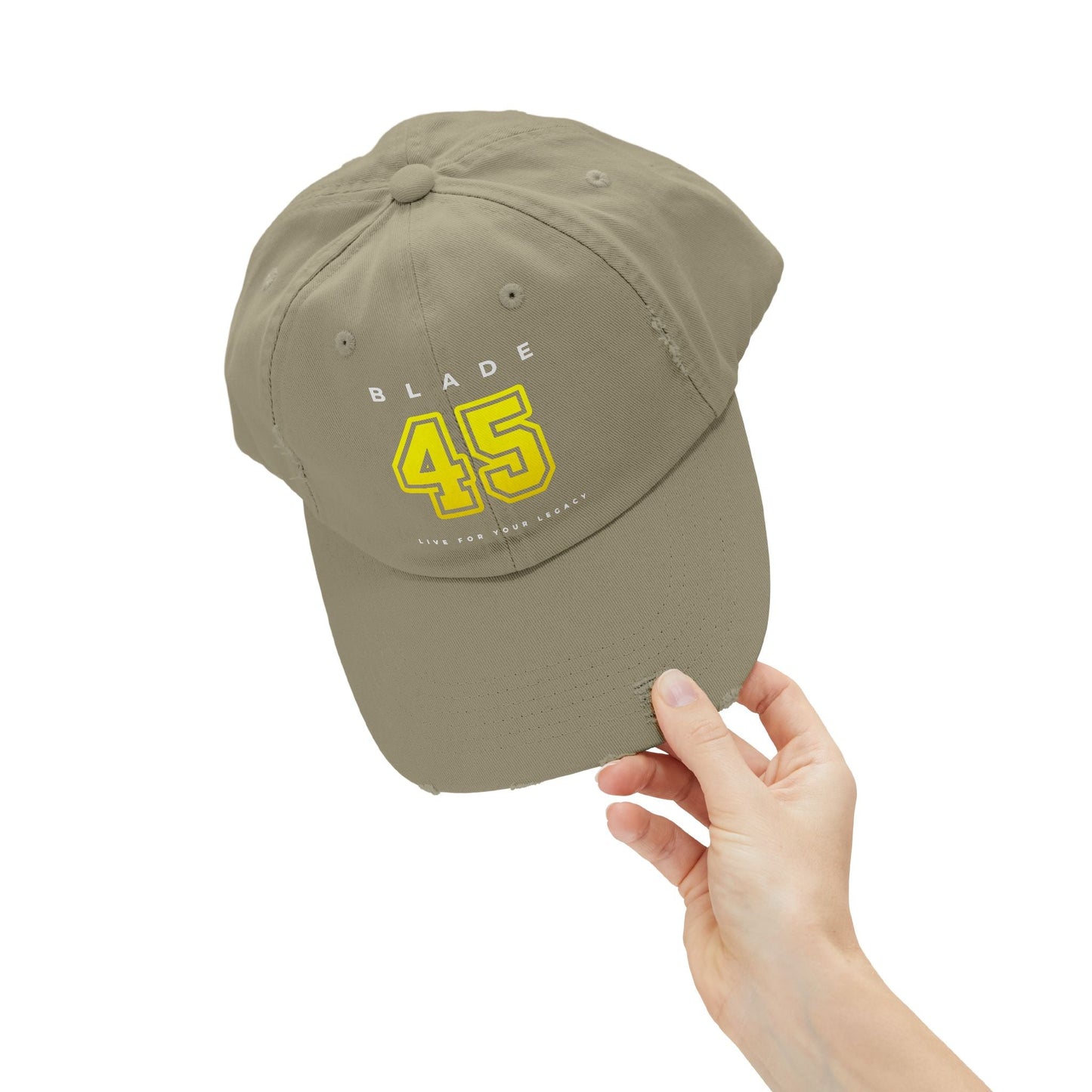Blade 45 Golden Yellow /White Hat/Cap