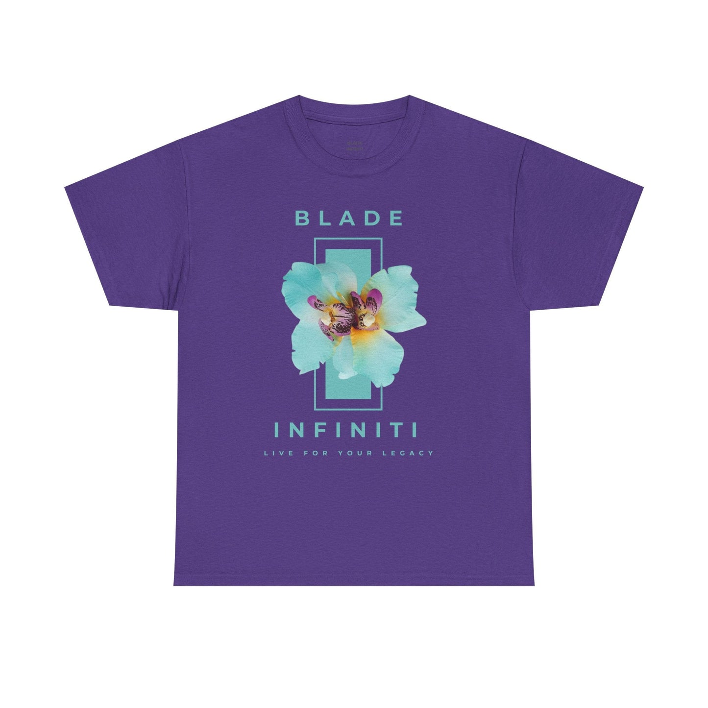 Essence of Infiniti Light Aqua Floral T-Shirt