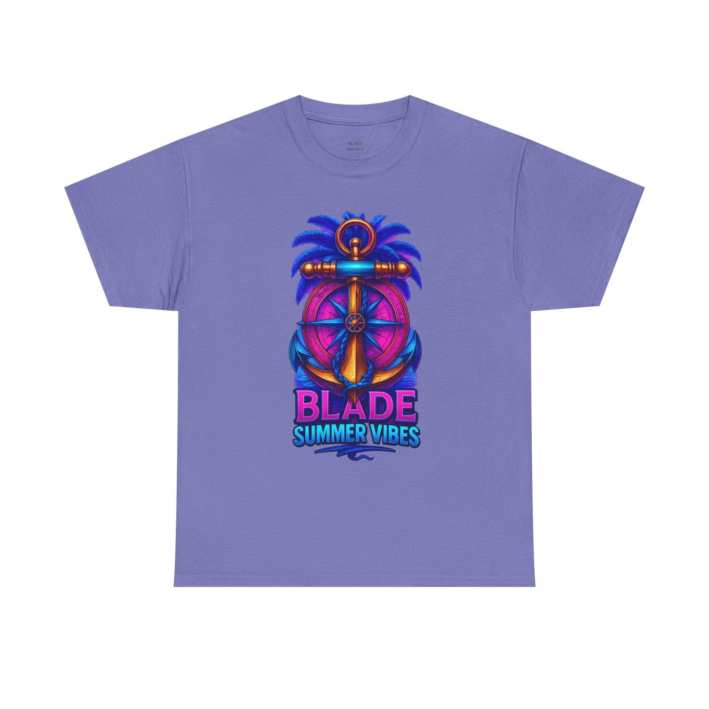 Anchor/Compass Multi Blue/Pink T-Shirt