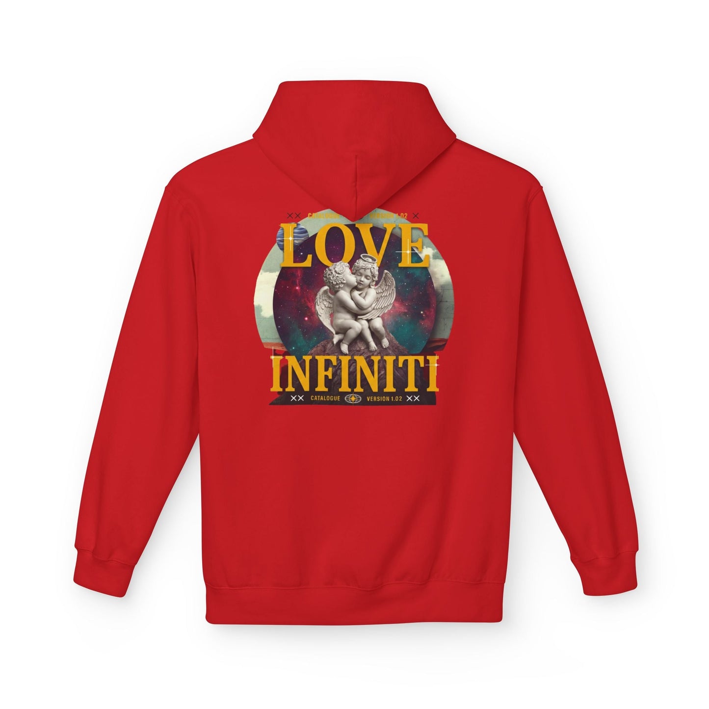 Celestial Love, Infiniti Unisex Couples Hoodie