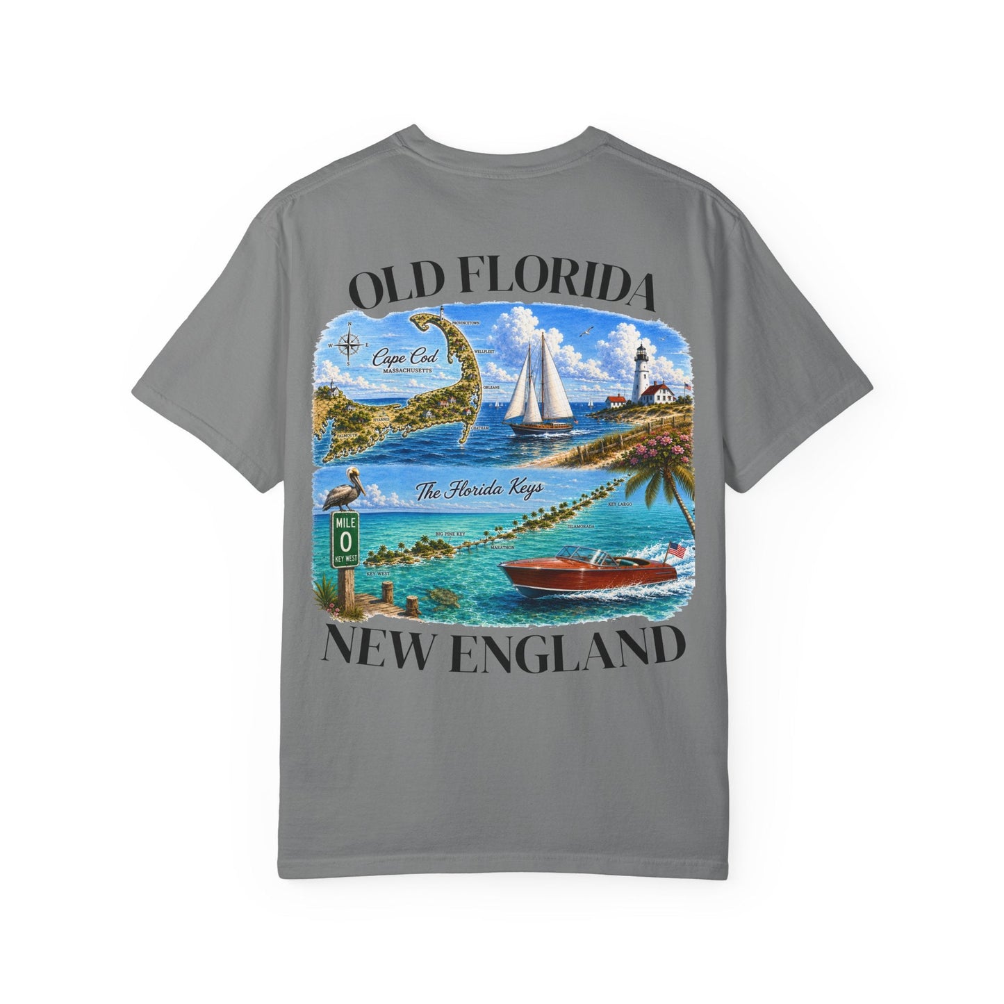 Cape & Keys "Old Florida New England" T-Shirt
