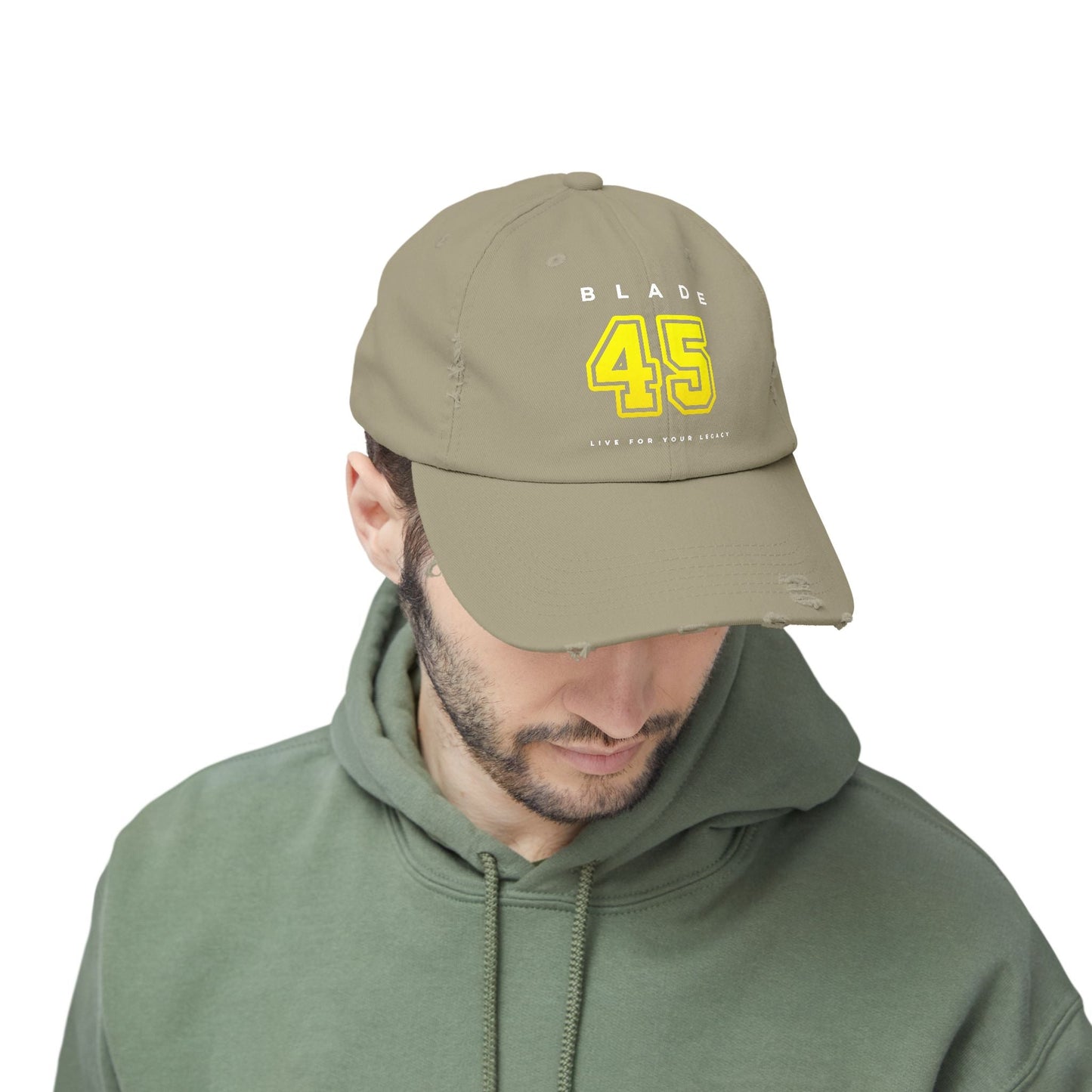 Blade 45 Golden Yellow /White Hat/Cap
