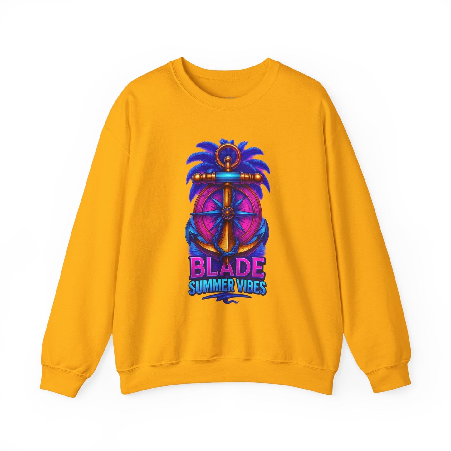 Anchor Compass Unisex Crewneck Sweater