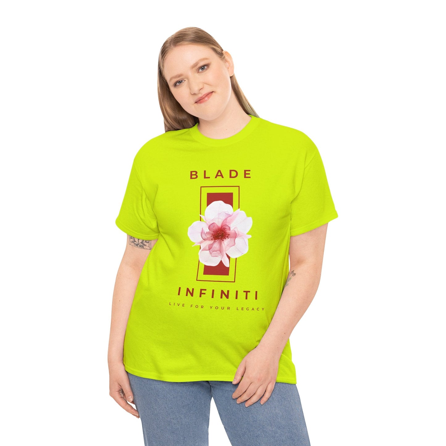 Essence of Infiniti Red/Pink Floral T-Shirt