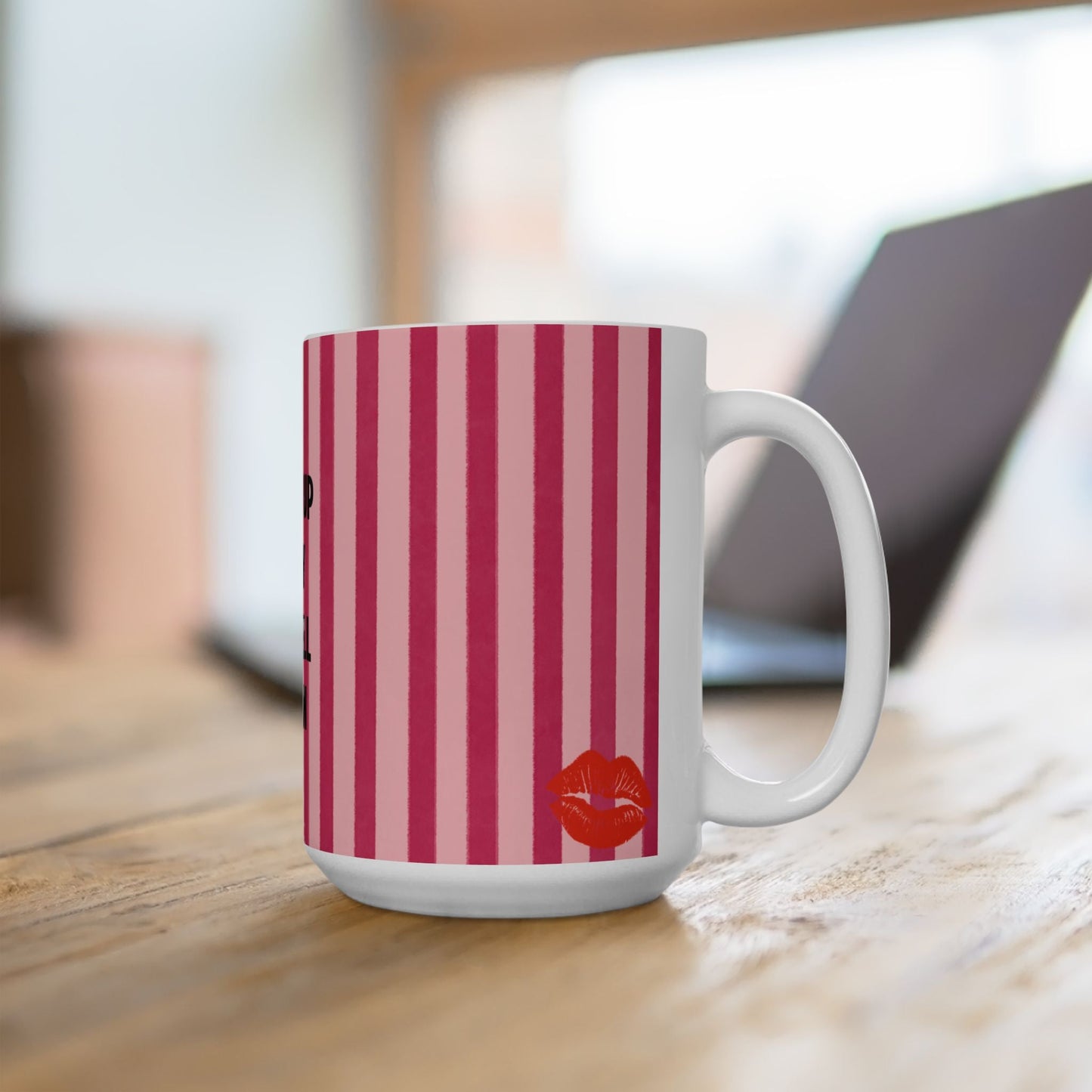Woke Up Sexy As Hell Again Mug, Hot Pink  | Fabulous Women