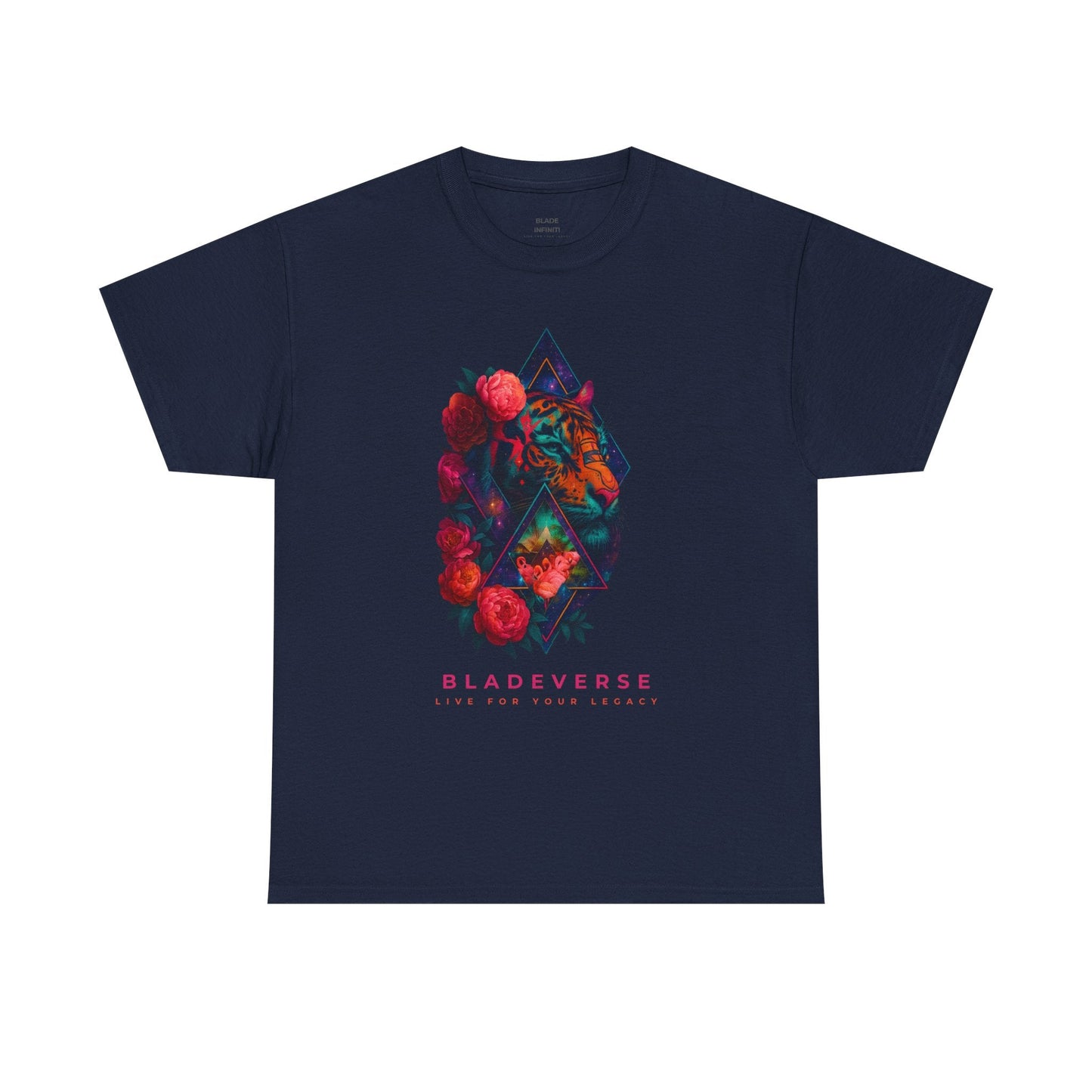 Bladeverse Galactic Floral Tiger T-Shirt