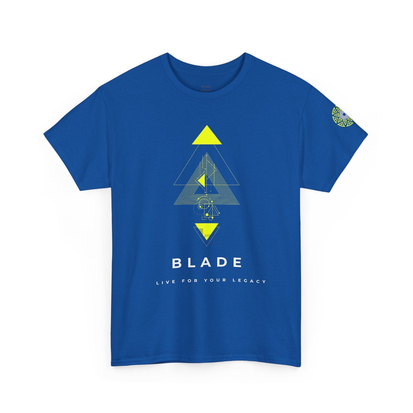 Geometric Odyssey Version 3 Neon Green T-Shirt