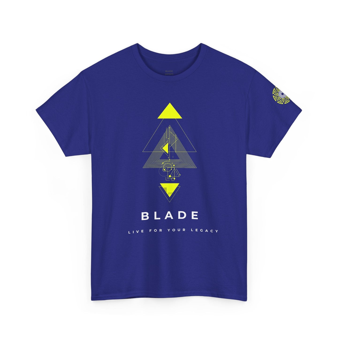 Geometric Odyssey Version 3 Neon Green T-Shirt