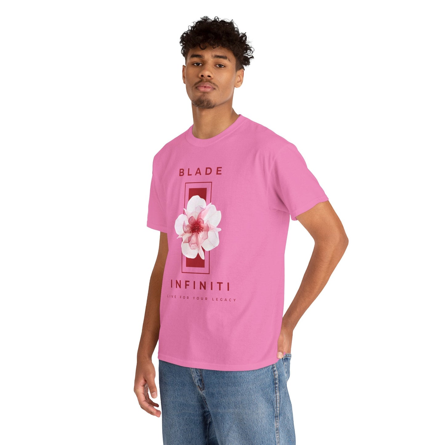 Essence of Infiniti Red/Pink Floral T-Shirt