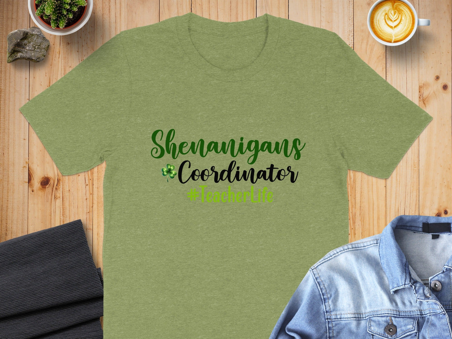 Shenanigans Coordinator Teacher Life St Patricks Day T-Shirt