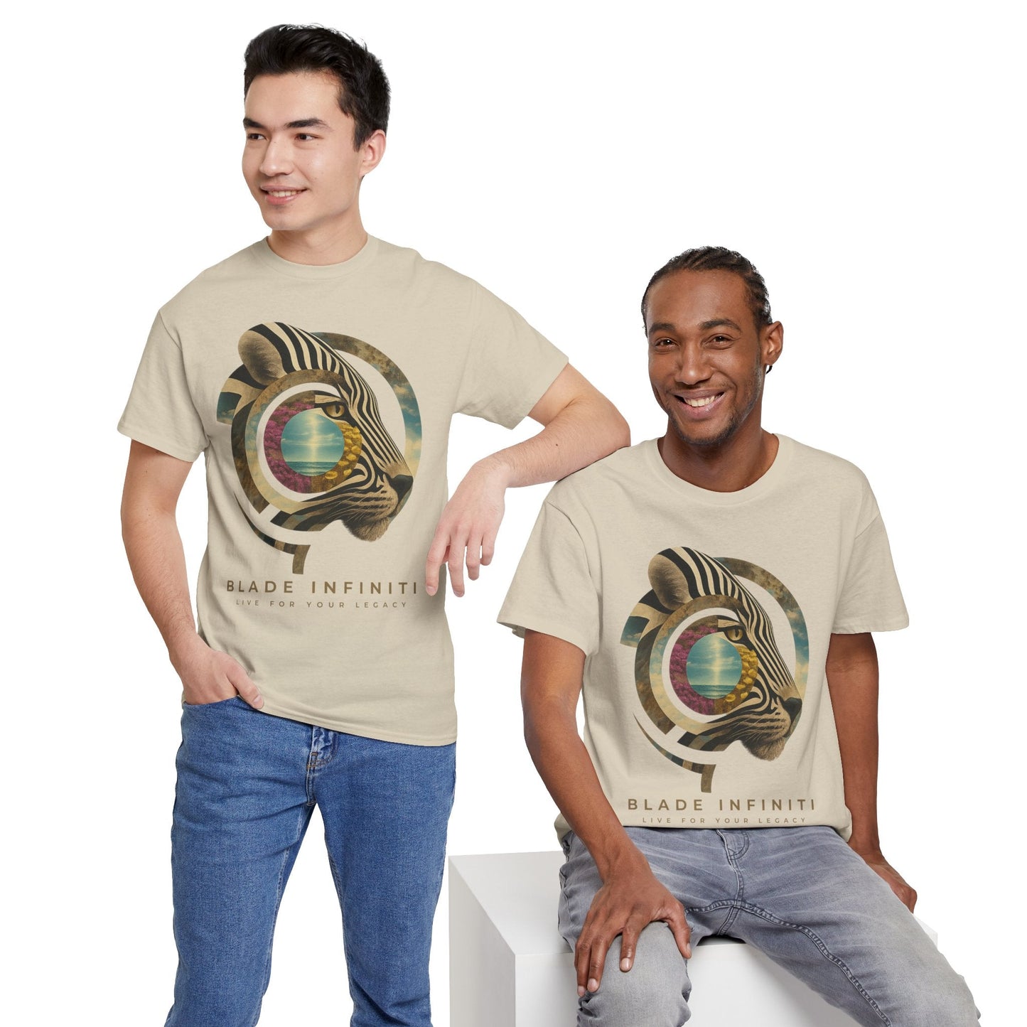 Safari Bloom Tiger T-Shirt