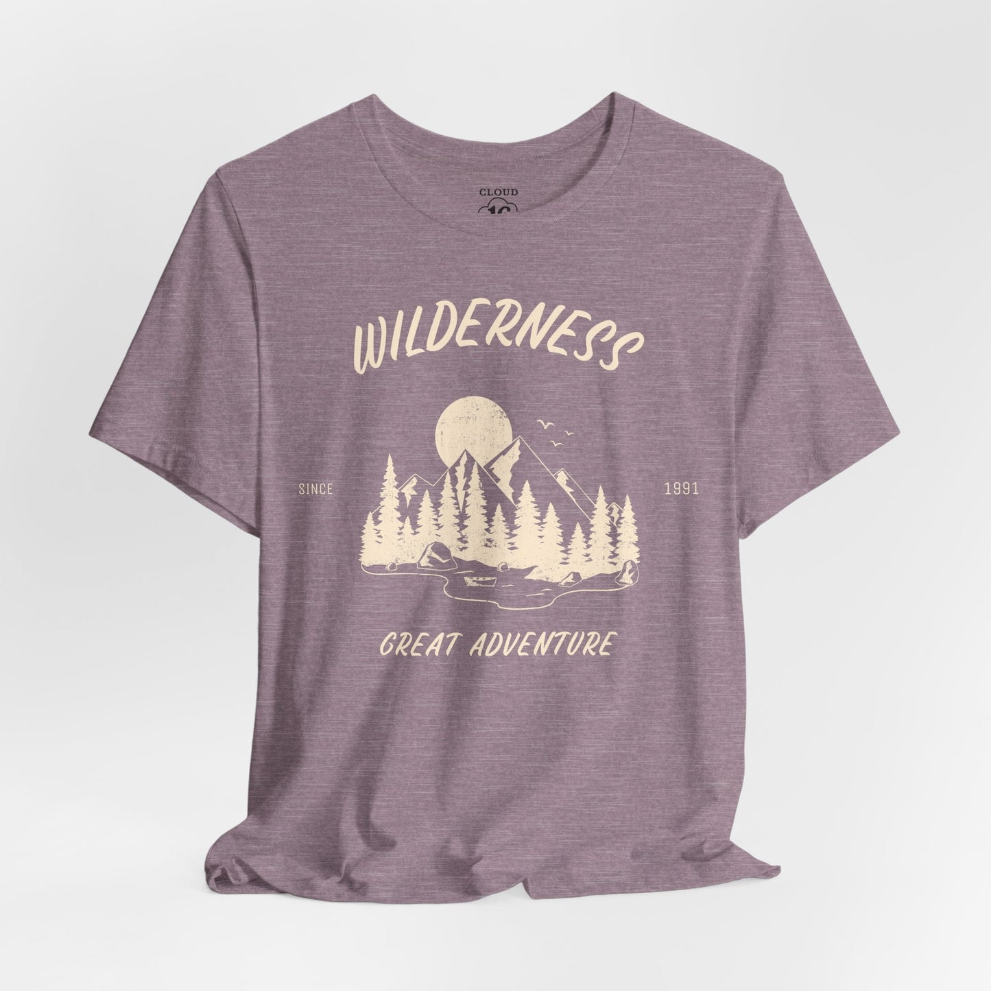 Wilderness Adventure T-Shirt - Unisex Nature Lover Tee for Hiking & Camping