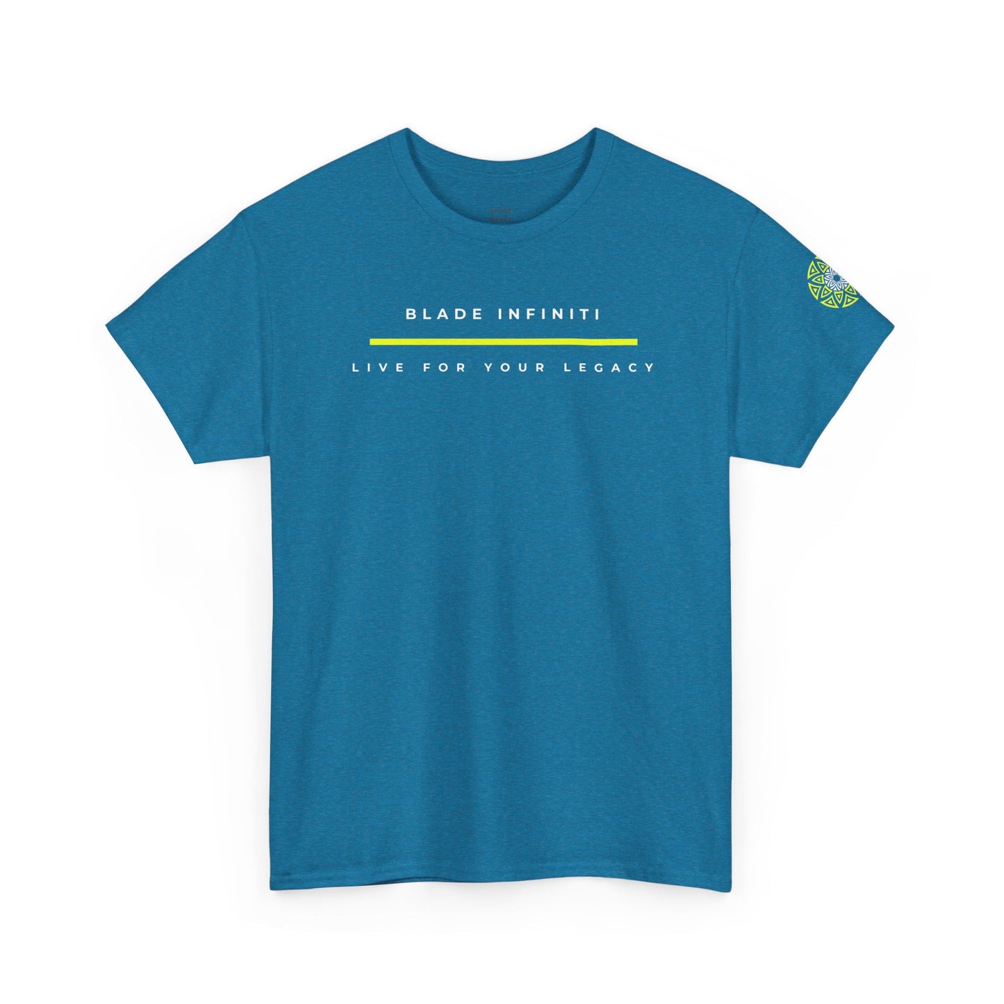 Geometric King Version 2 Neon Green Tiger Back T-Shirt