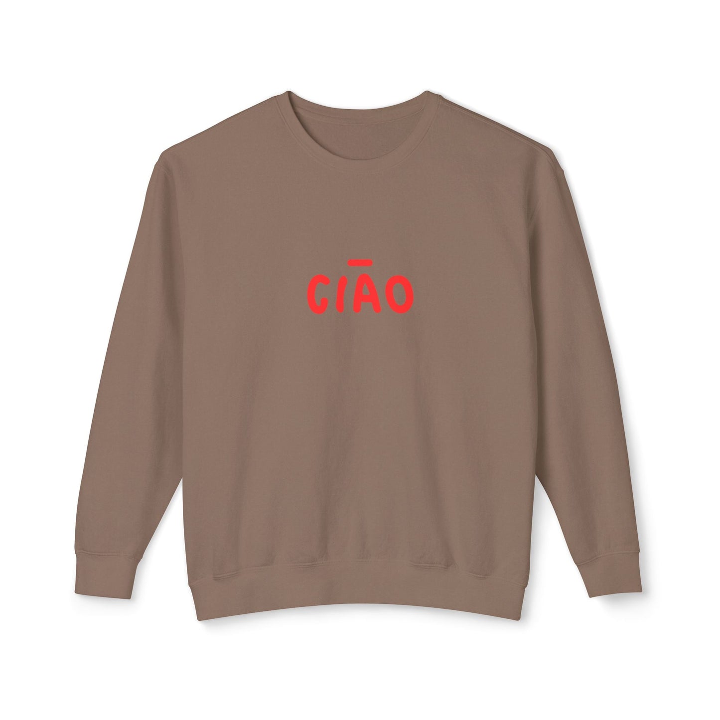 Playful CIAO Crewneck Sweatshirt, Ladies Loungewear