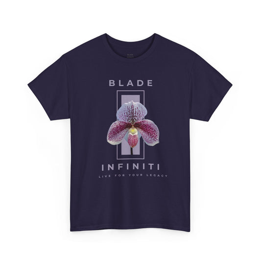 Essence of Infiniti Dainty Acai Purple Floral T-Shirt