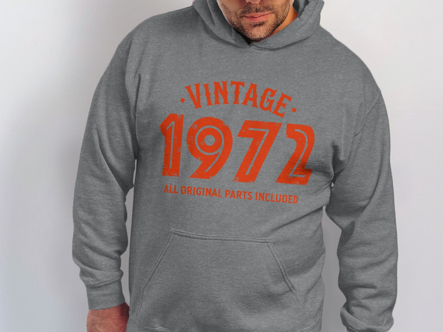 Vintage 1972 All Original Parts Included Graphic Hoodie
