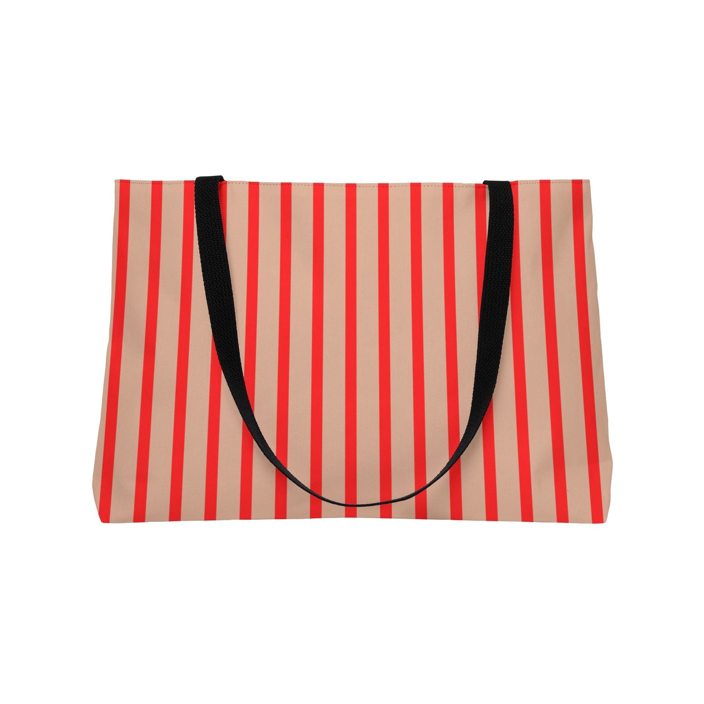 Parisian Weekender Tote Bag, RED