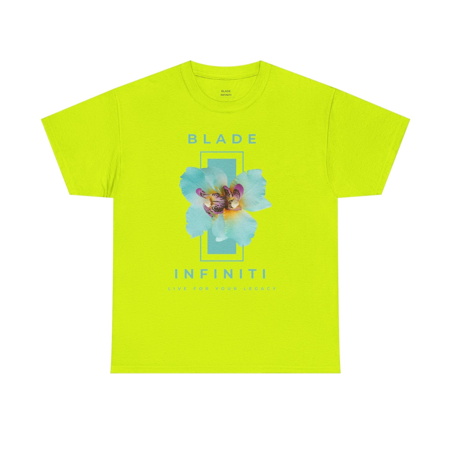 Essence of Infiniti Light Aqua Floral T-Shirt