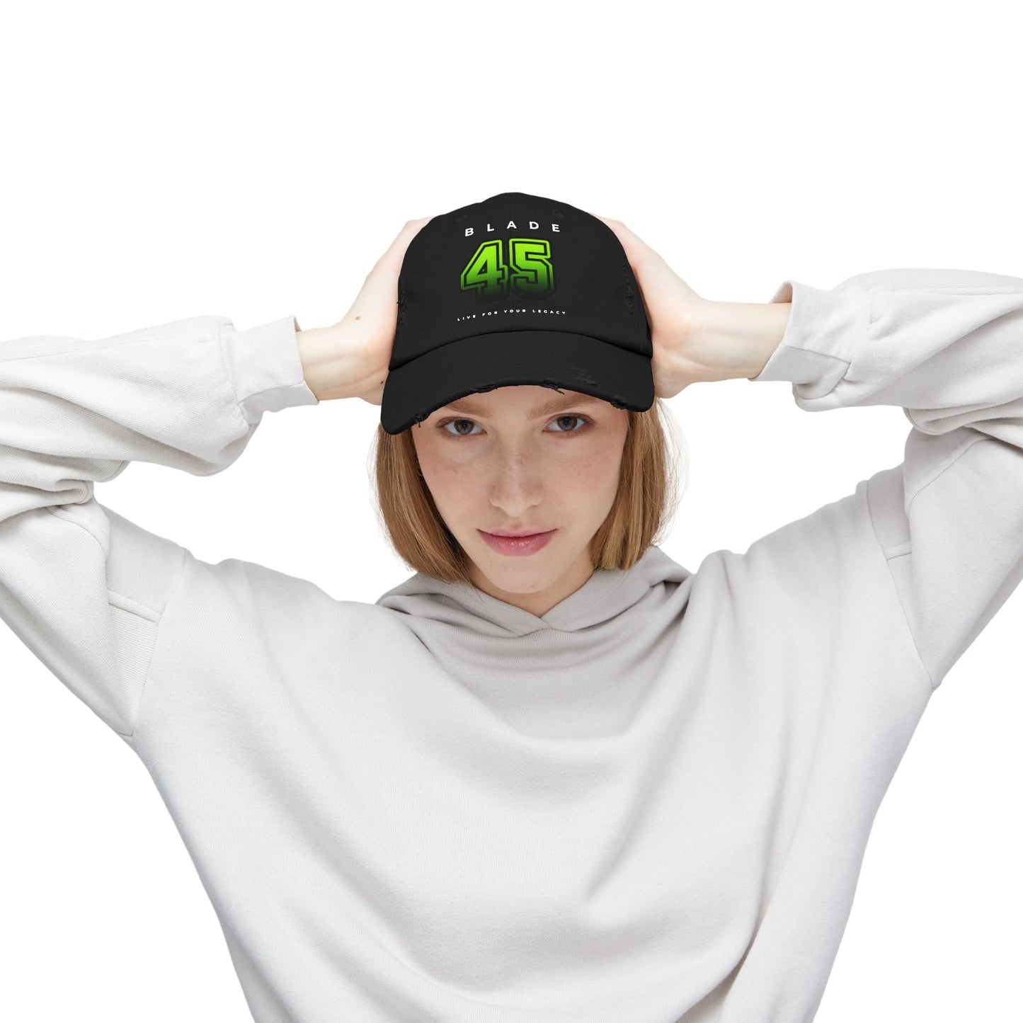 Blade 45 Neon Green Ombre Hat/Cap