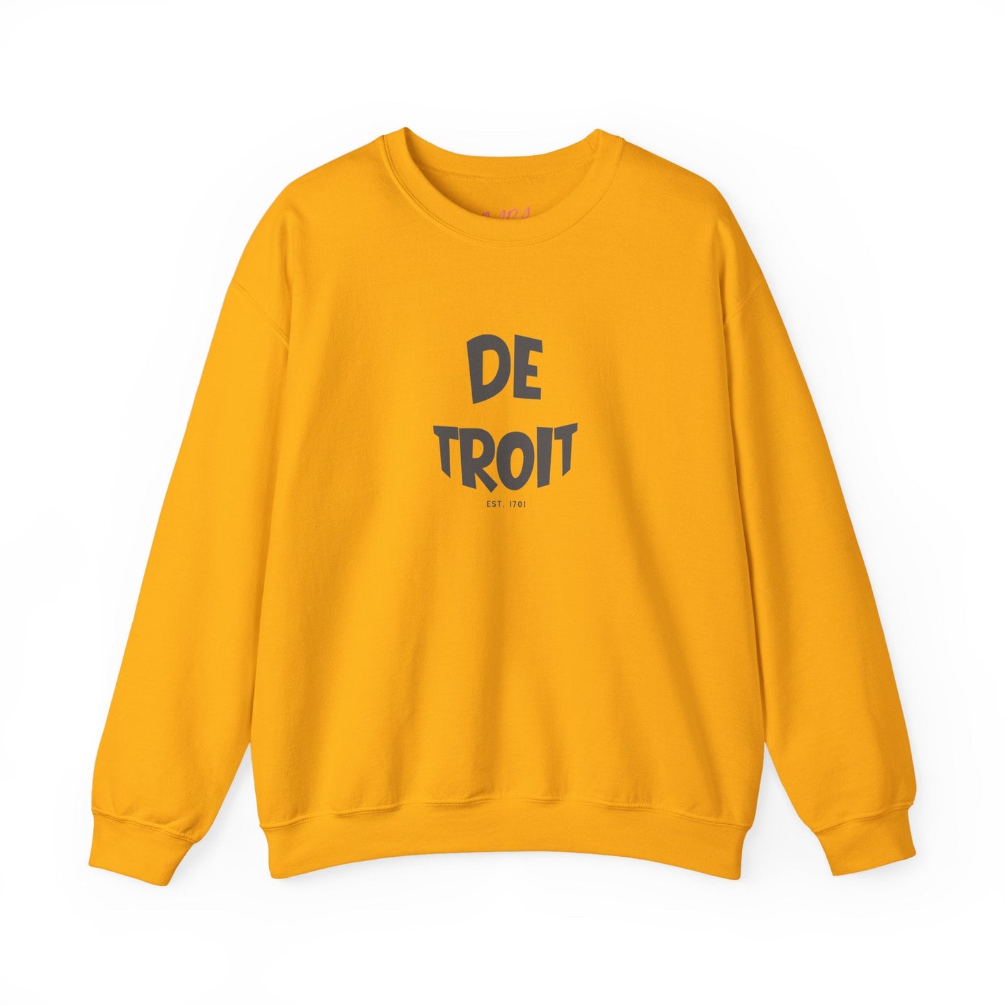 Cool DETROIT Crewneck Sweatshirt