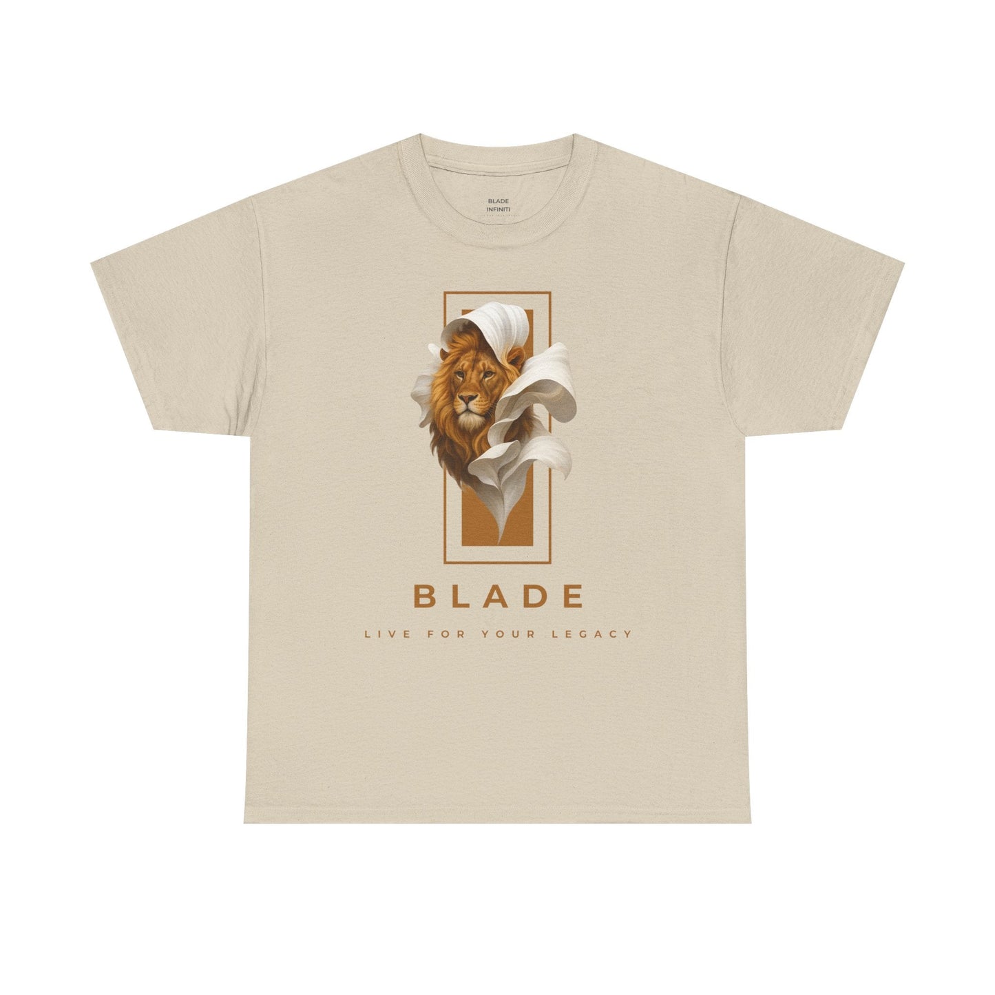 Majestic Bloom Brown/Tan Lion T-Shirt