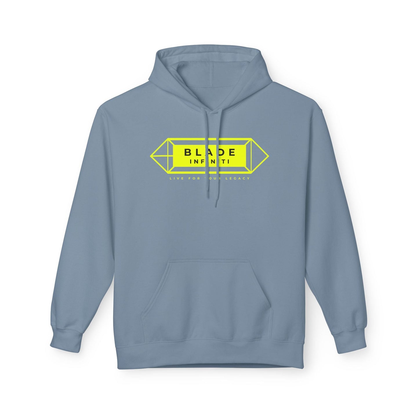 Geometric Infiniti Neon Green Hoodie