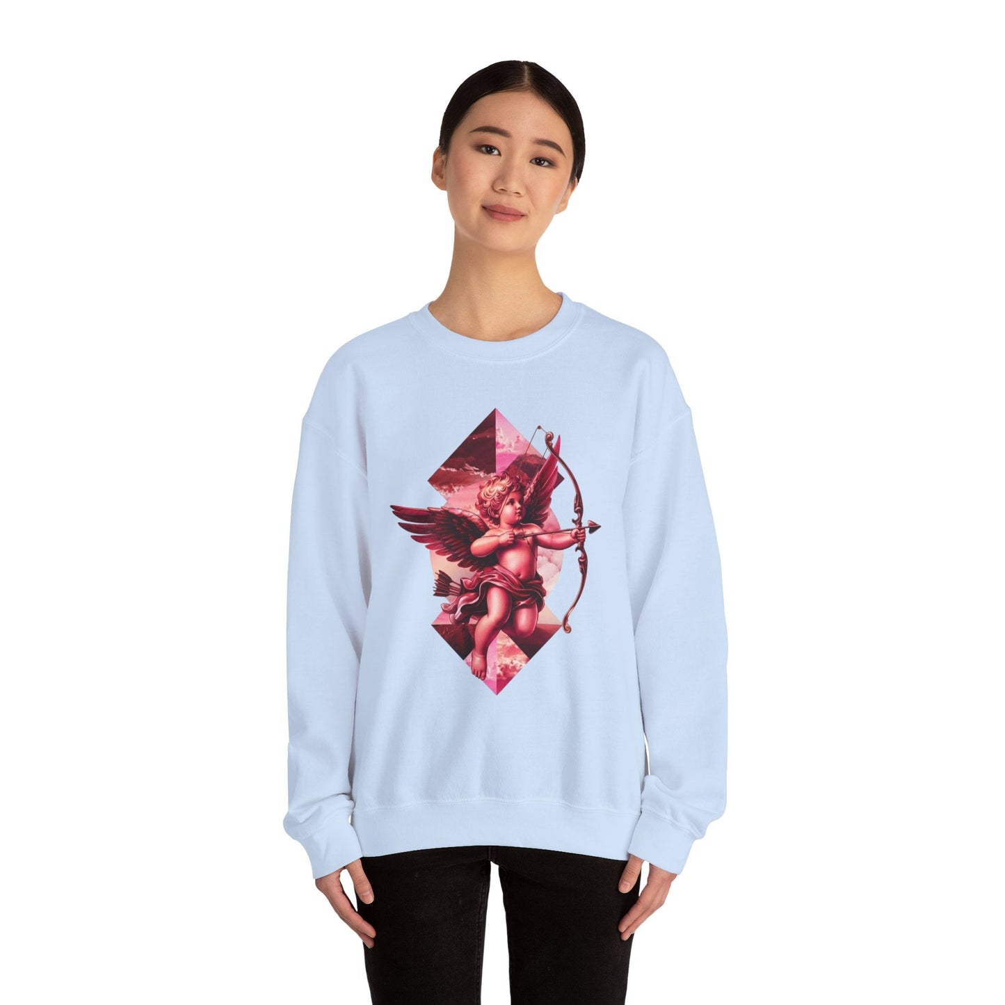 Cupid's Bow + Arrow - Love, Infiniti Unisex Crewneck Sweater