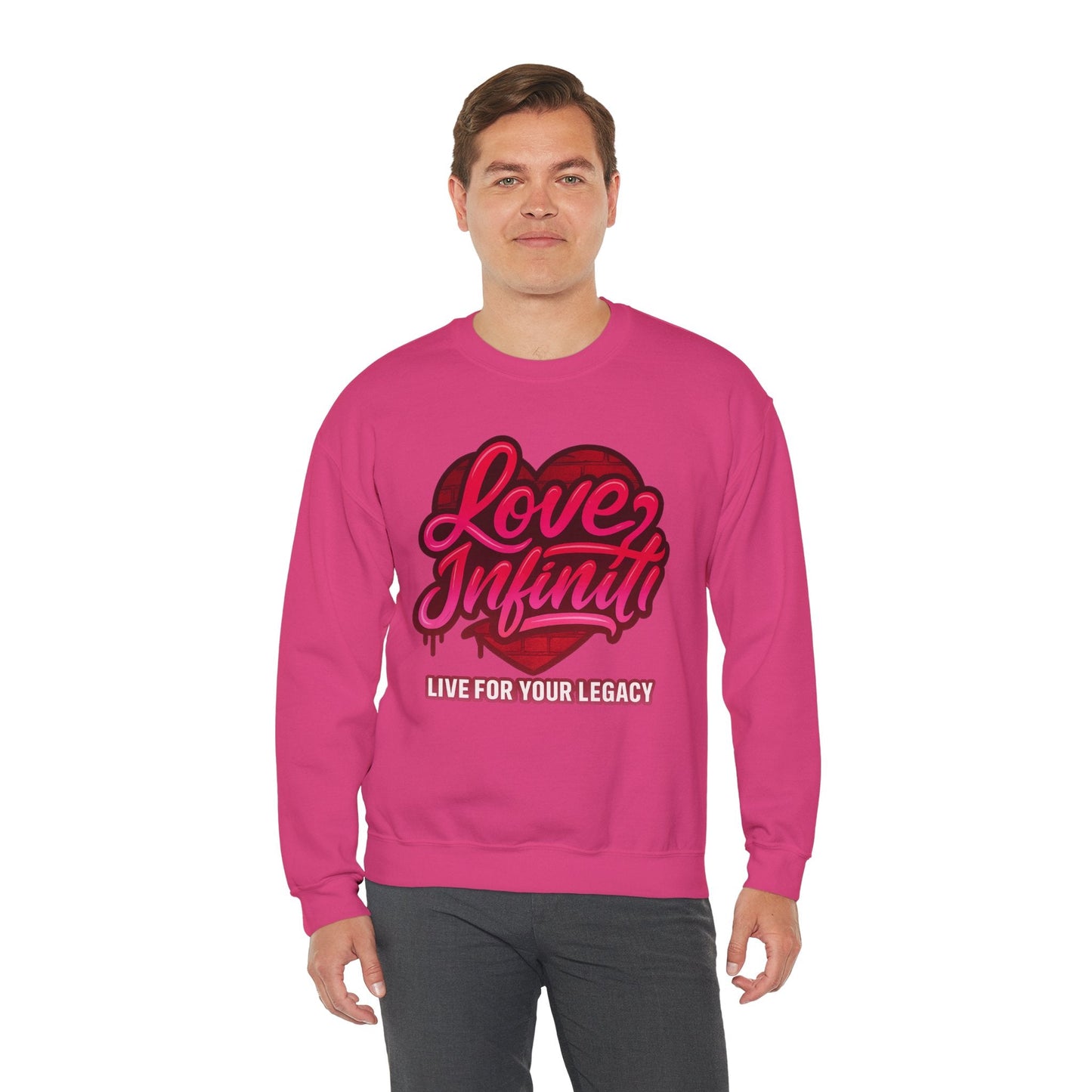 Love, Infiniti Street Vibes Unisex Crewneck Sweater