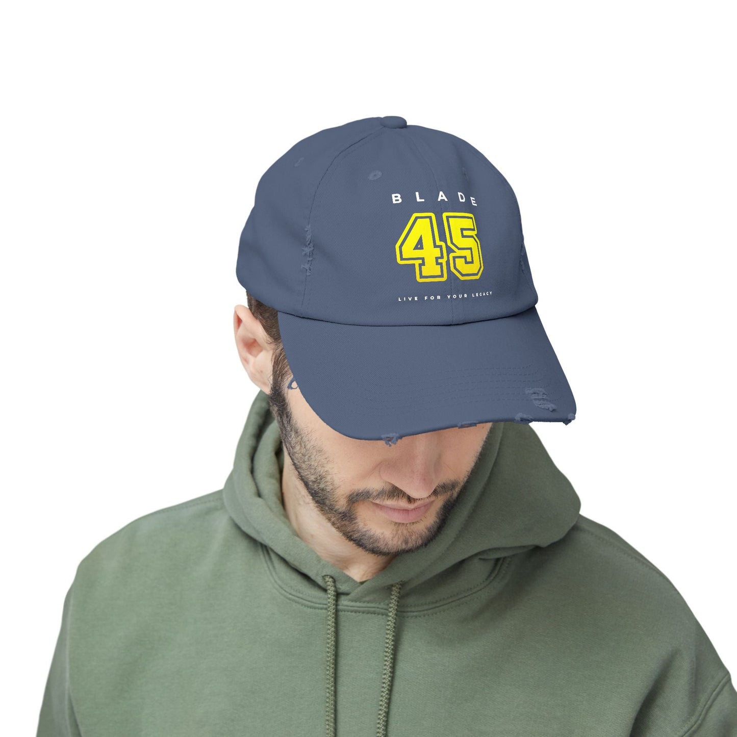 Blade 45 Golden Yellow /White Hat/Cap