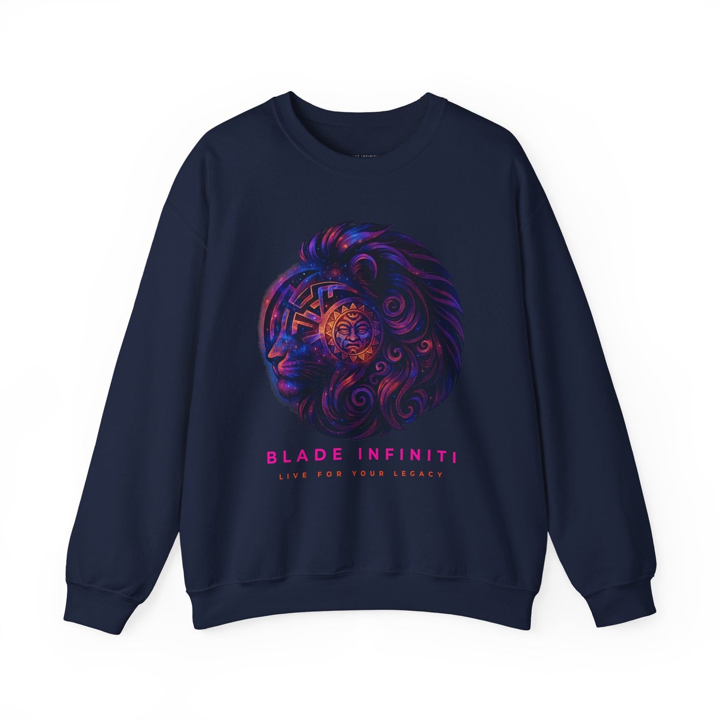 Aztec Lion V2 Unisex Crewneck Sweater
