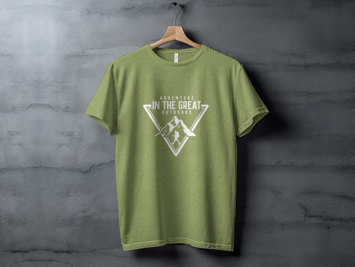 Adventure In The Great Outdoors Mountains T-Shirt