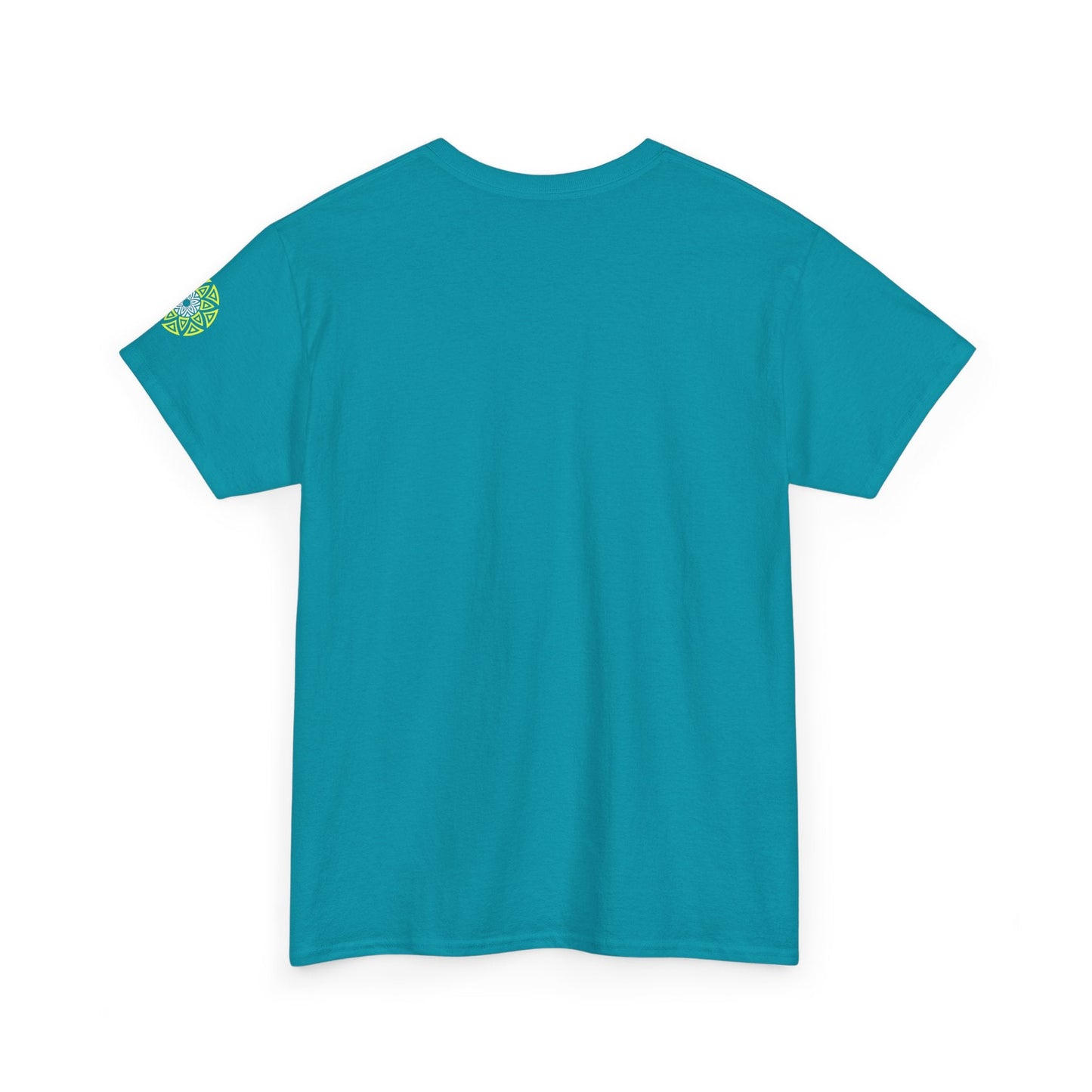 Geometric Odyssey Version 4 Neon Green T-Shirt