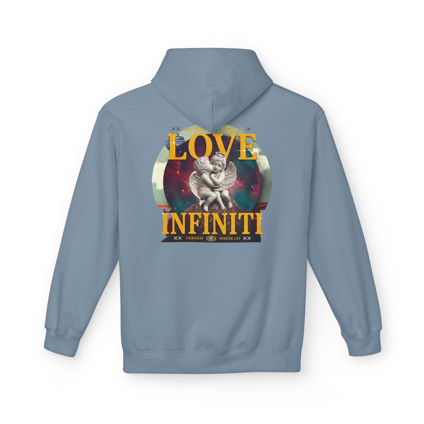 Celestial Love, Infiniti Unisex Couples Hoodie