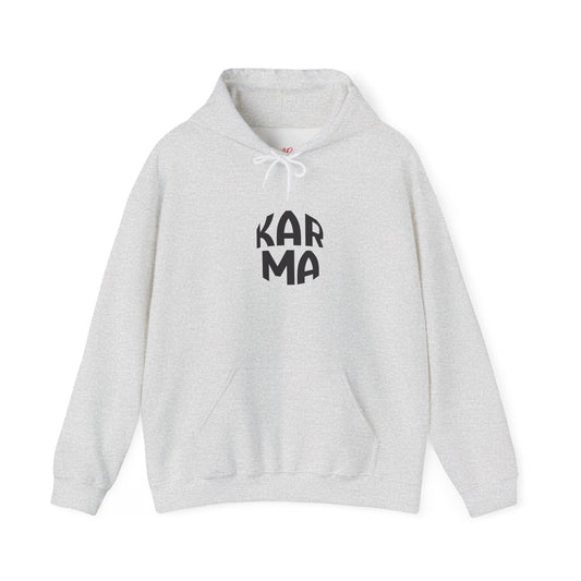 KARMA Unisex Cozy Hoodie, Street Style