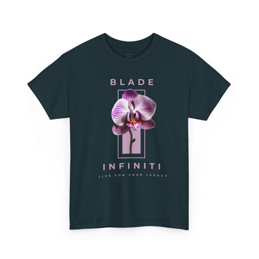 Essence of Infiniti Dainty Purple Floral T-Shirt