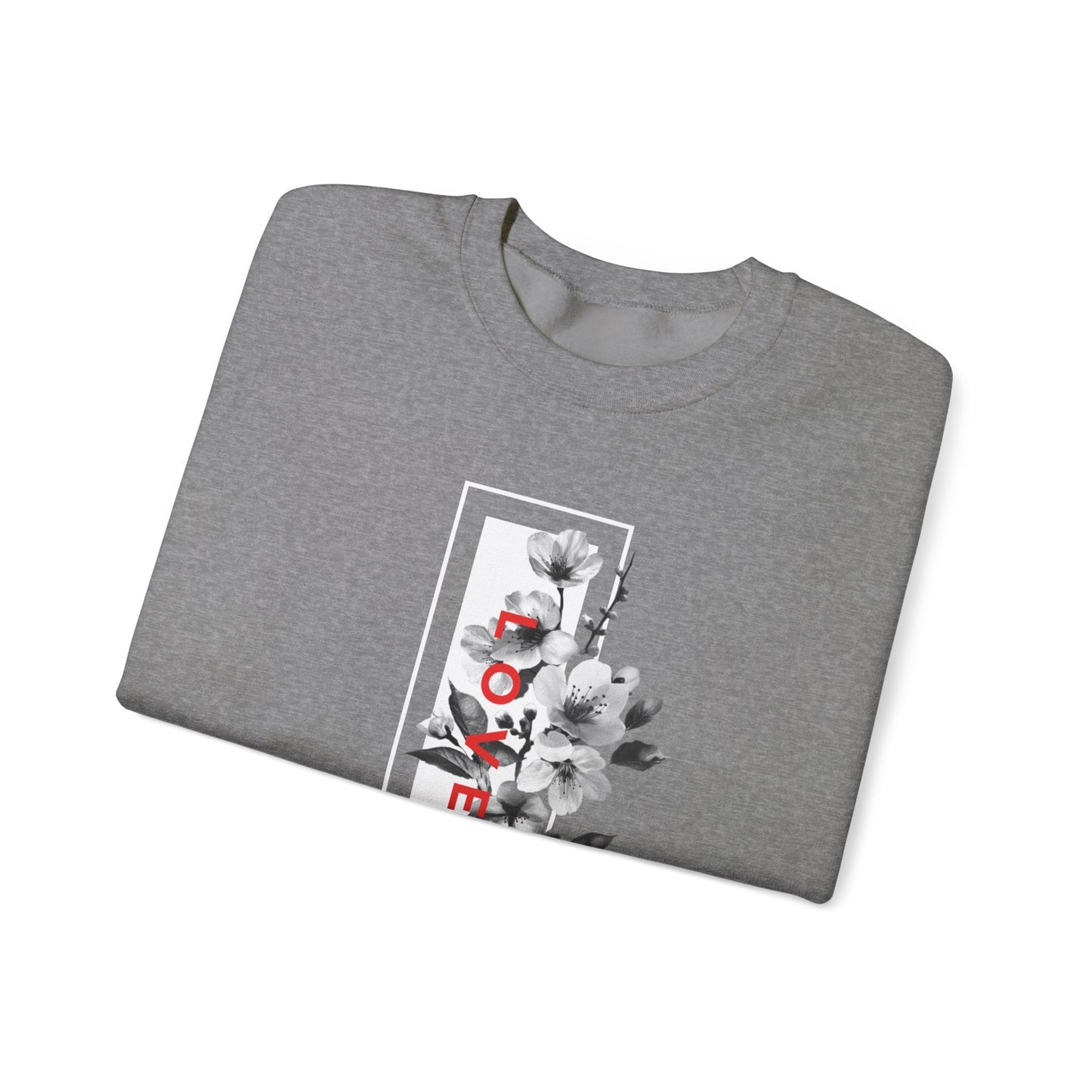 Bloom Bae Red/White Floral Love, Infiniti Sweater
