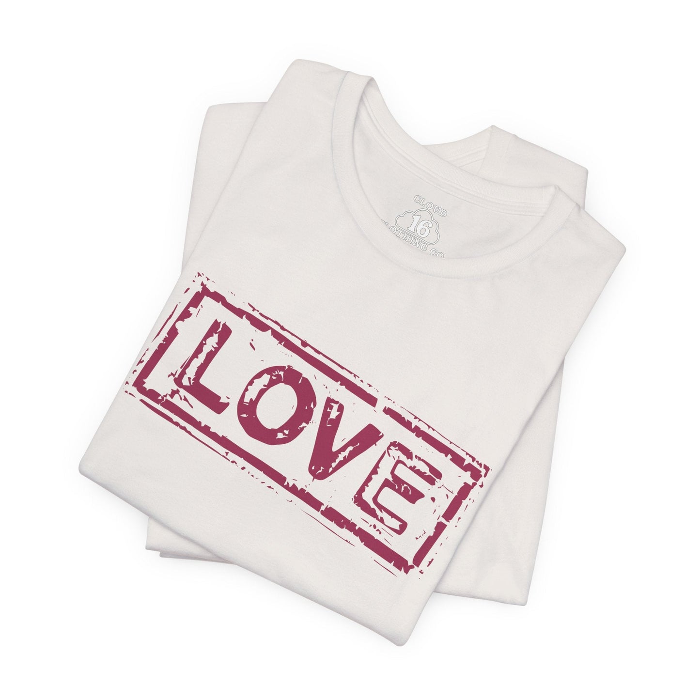 Love T-Shirt - Vintage Distressed Heart Graphic Tee