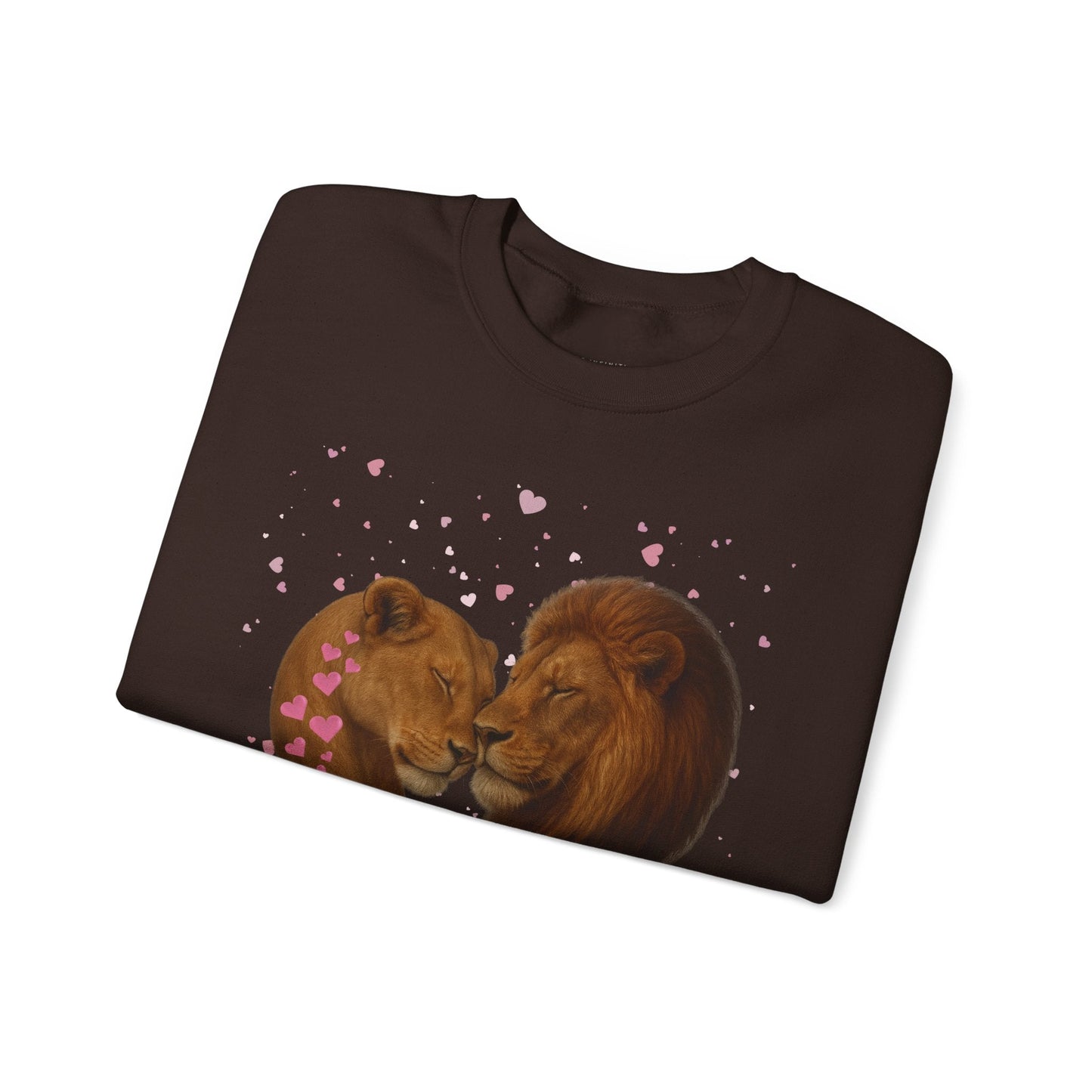 Lion Hearts - Love, Infiniti Unisex Crewneck Sweater