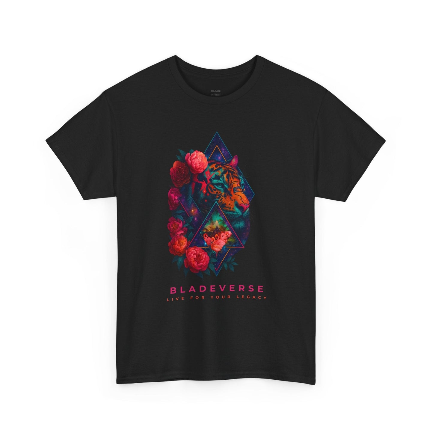 Bladeverse Galactic Floral Tiger T-Shirt